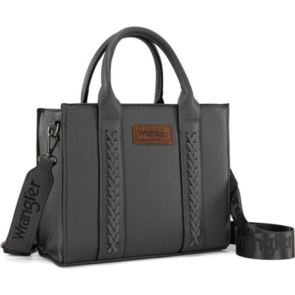 Handbags - Wrangler Medium Tote Bag for Women Designer Satchel Handbags Top-handle Purses